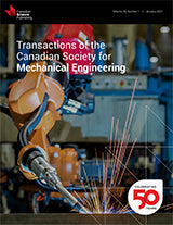Transactions of the Canadian Society for Mechanical Engineering